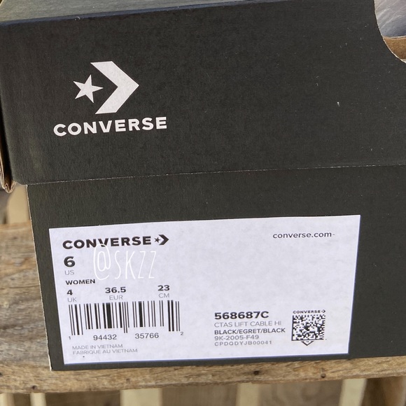 Converse Suede Cable Platforms - Picture 5 of 5